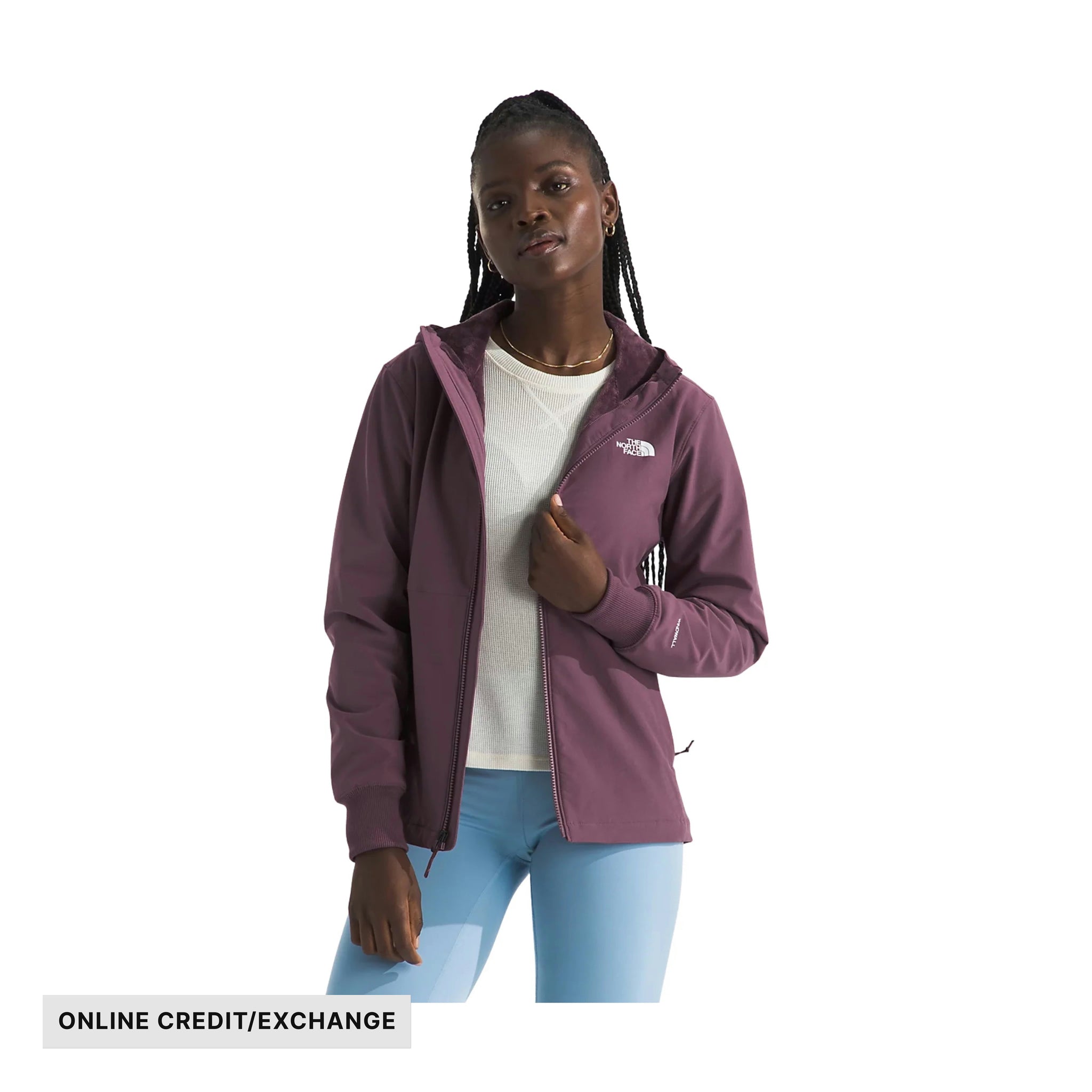 The North Face Women's Shelbe Raschel Hoodie Jacket - Midnight
