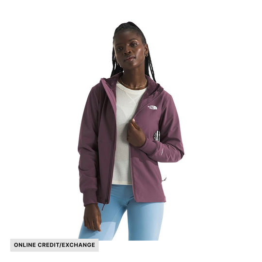 The North Face Women's Shelbe Raschel Hoodie Jacket - Midnight Mauve - ONLINE CREDIT/EXCHANGE - Lenny's Shoe & Apparel
