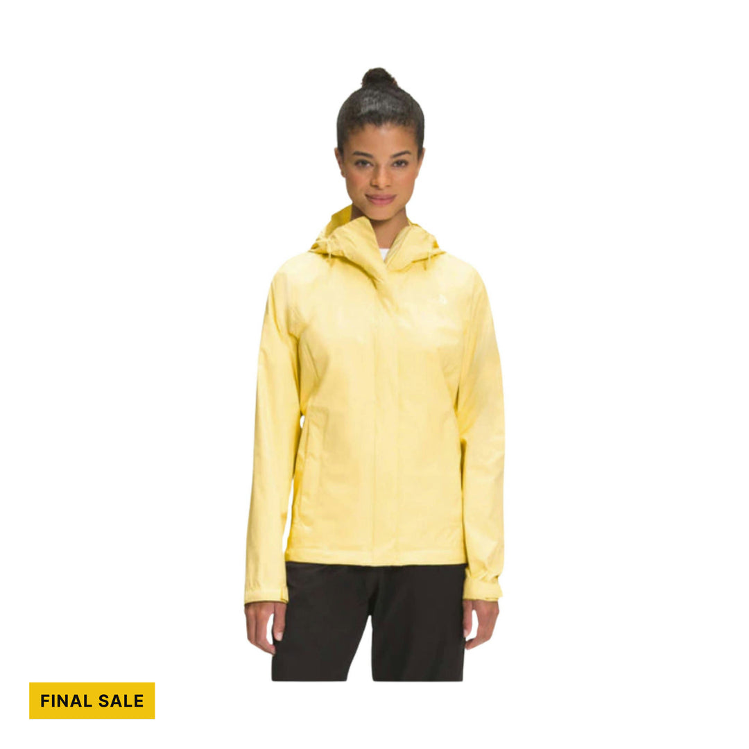 The North Face Women's Venture 2 Rain Jacket - Pale Banana - FINAL SALE - Lenny's Shoe & Apparel