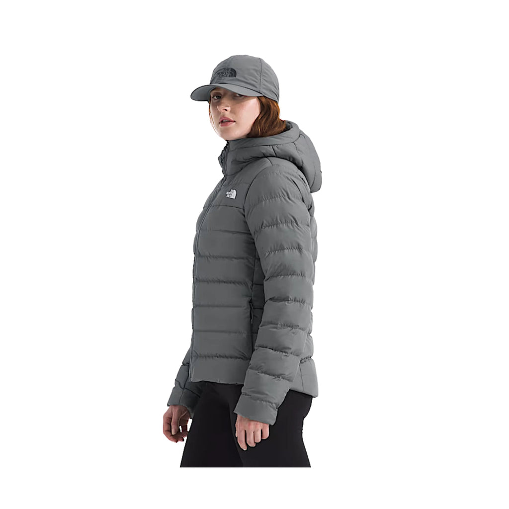 The North Face Women's Aconcagua 3 Hoodie Jacket - Smoked Pearl - Lenny's Shoe & Apparel