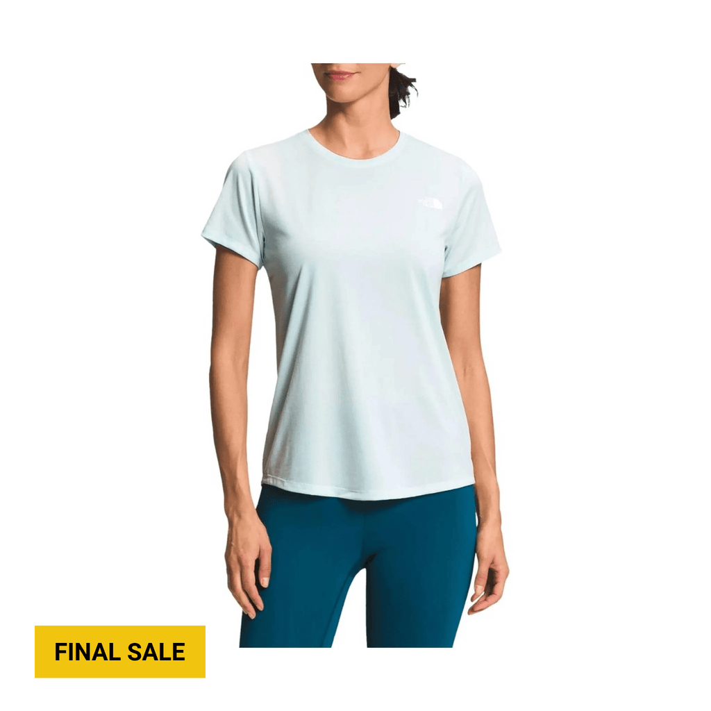 The North Face Women's Elevation Short Sleeve - Skylight Blue - Lenny's Shoe & Apparel