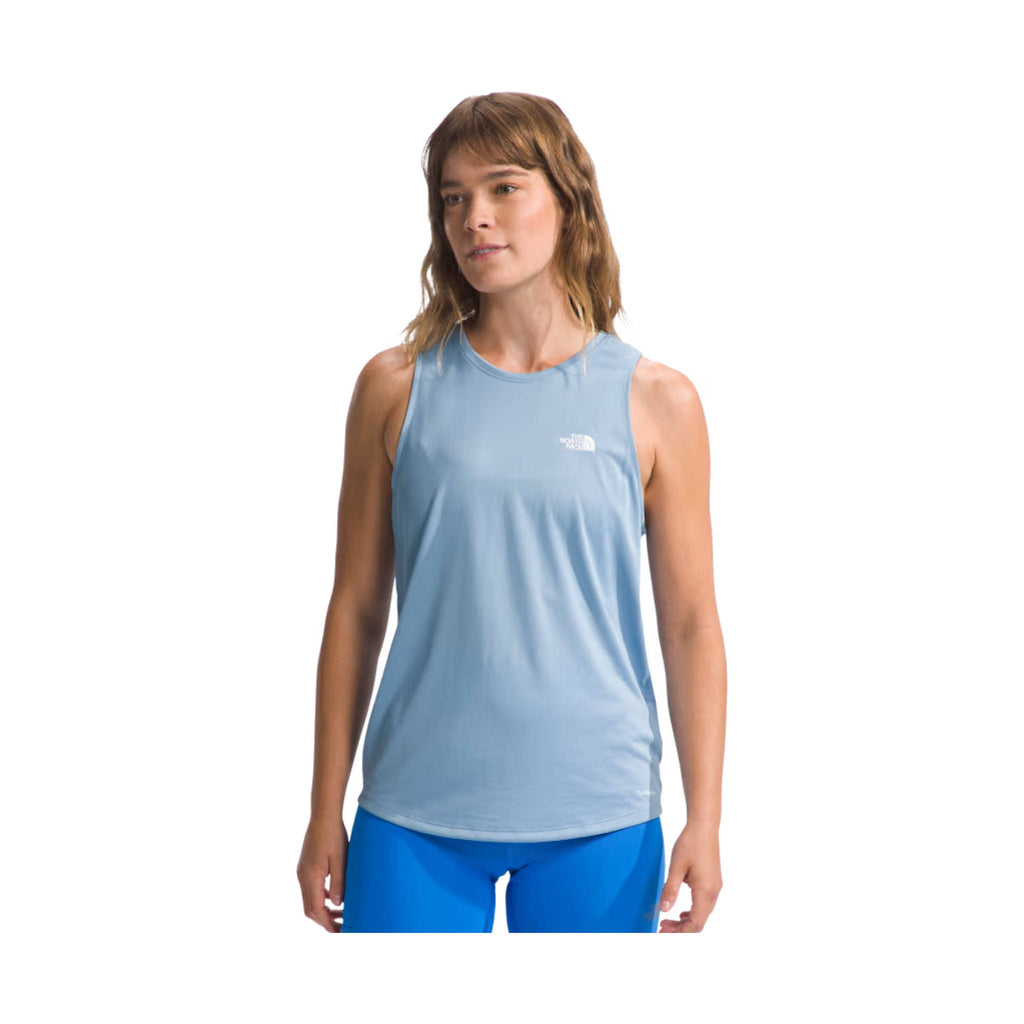 The North Face Women's Elevation Tank - Steel Blue - Lenny's Shoe & Apparel