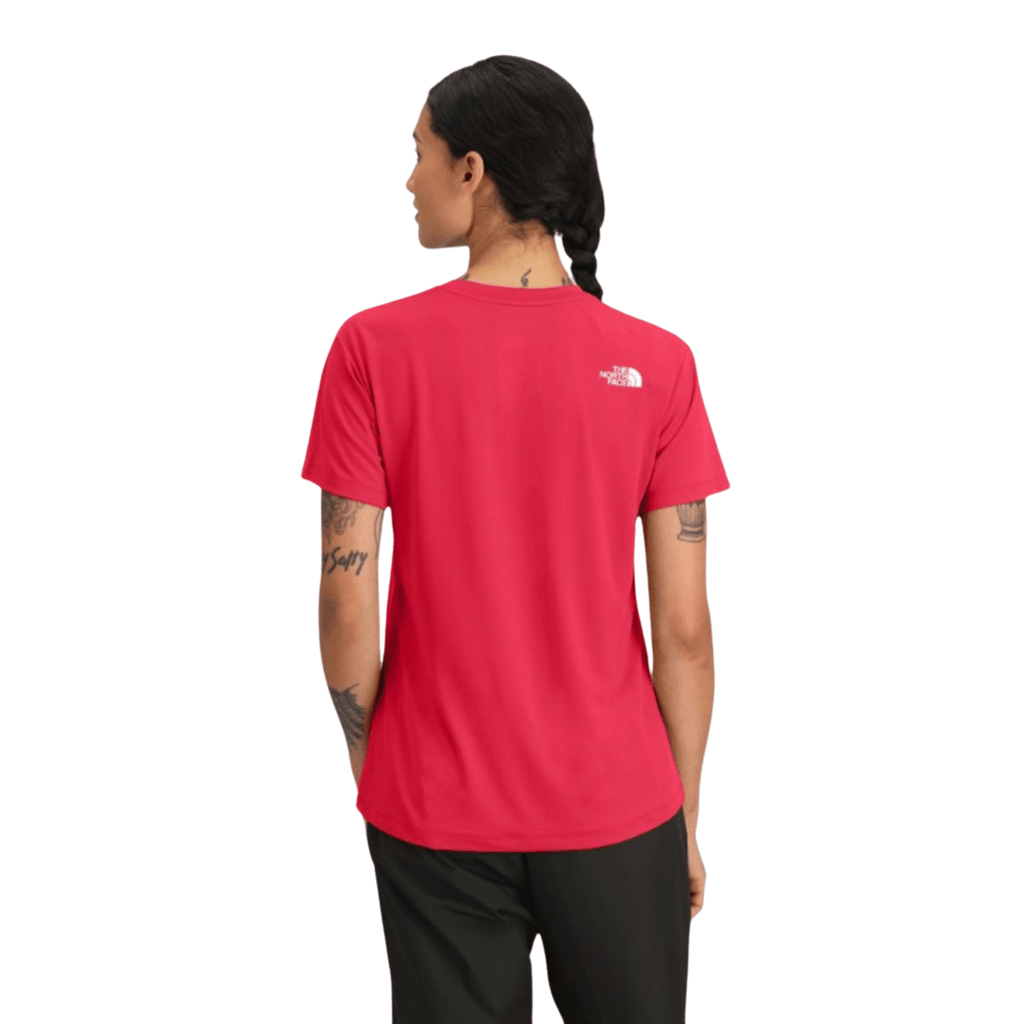 The North Face Women's Flex FlashDry Tee - Hibiscus - Lenny's Shoe & Apparel
