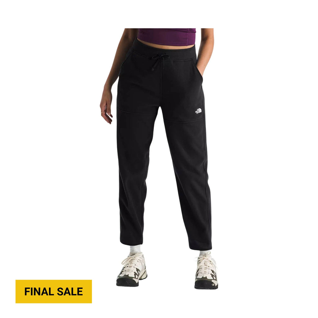 The North Face Women's Glacier Fleece Pants - Black - Lenny's Shoe & Apparel