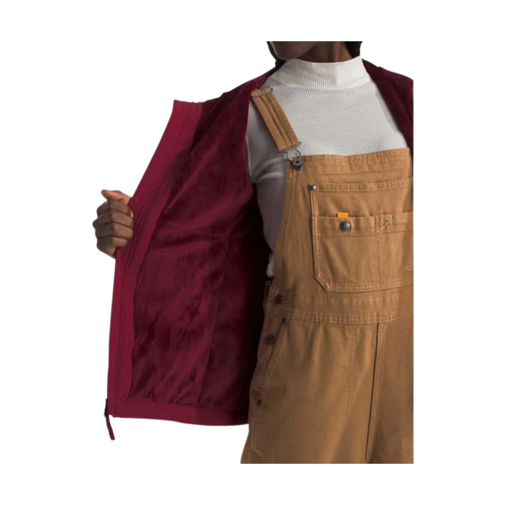 The North Face Women's Shelbe Raschel Hoodie Jacket - Beetroot - Lenny's Shoe & Apparel