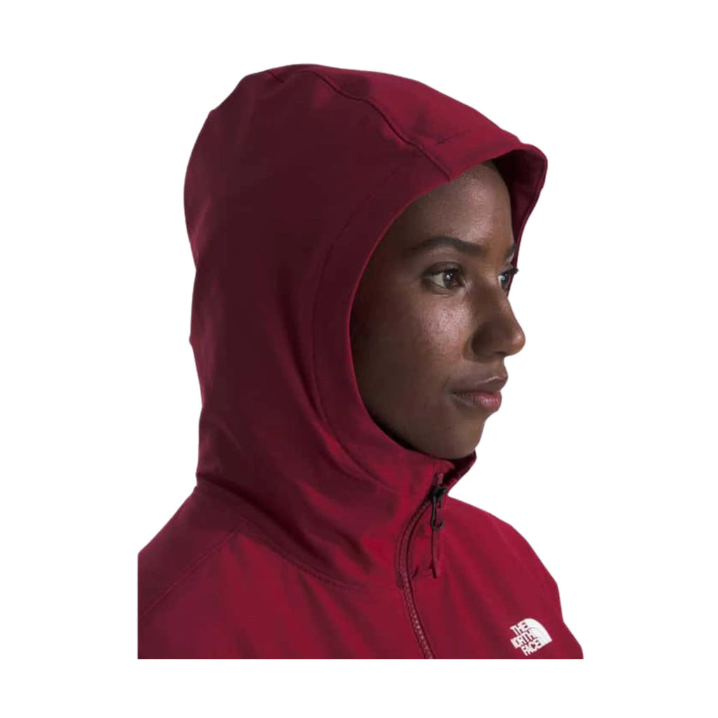 The North Face Women's Shelbe Raschel Hoodie Jacket - Beetroot - Lenny's Shoe & Apparel