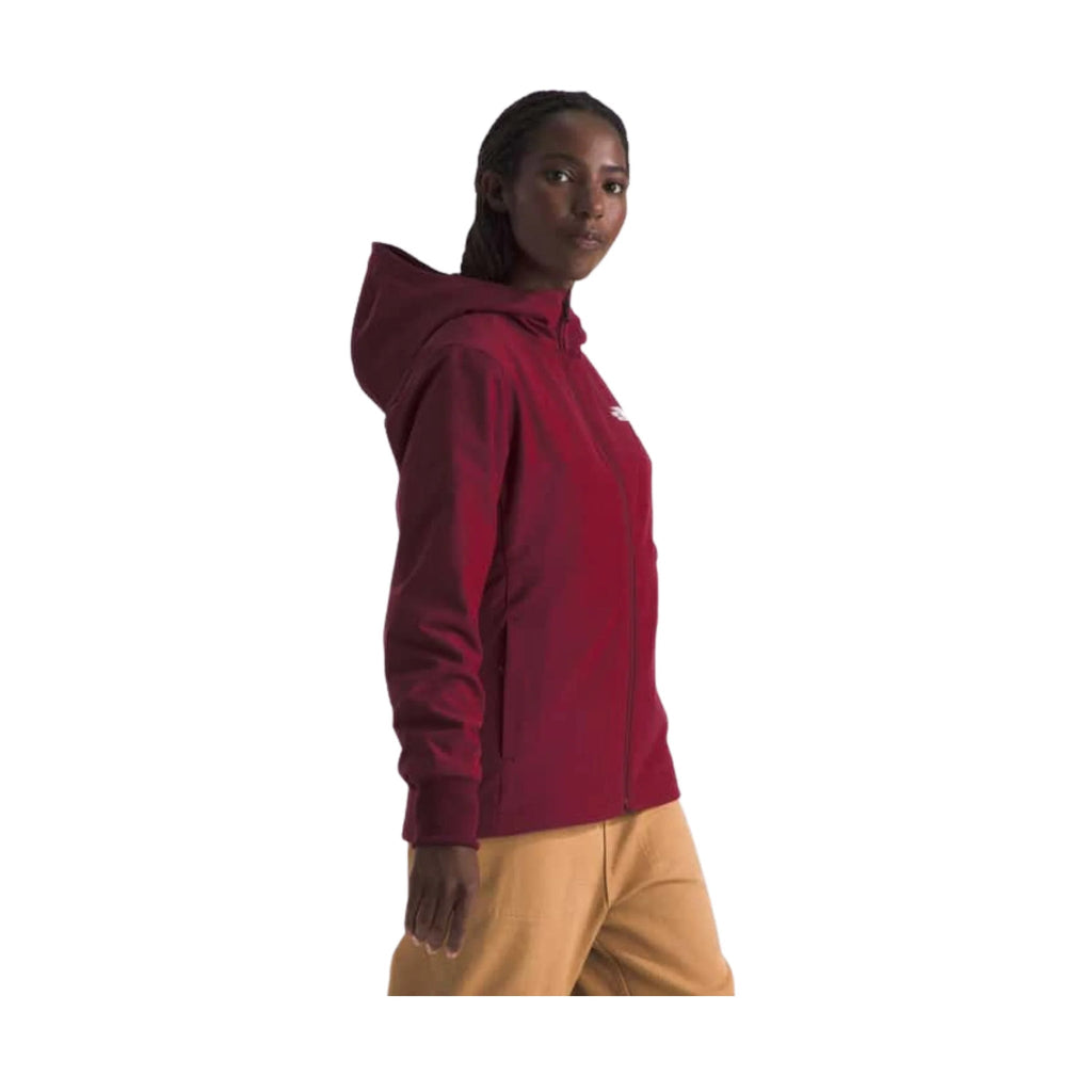 The North Face Women's Shelbe Raschel Hoodie Jacket - Beetroot - Lenny's Shoe & Apparel