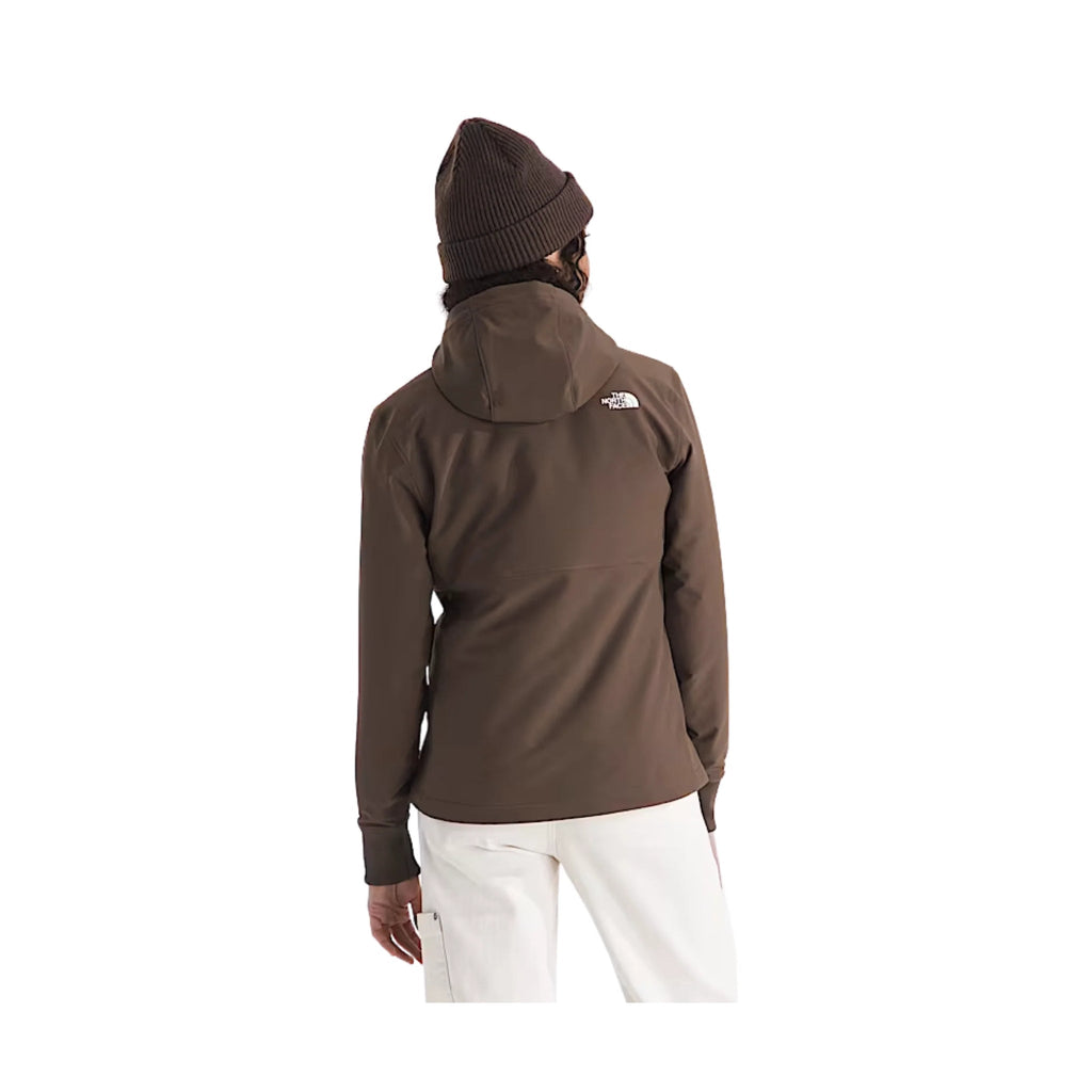 The North Face Women's Shelbe Raschel Hoodie Jacket - Smokey Brown - Lenny's Shoe & Apparel