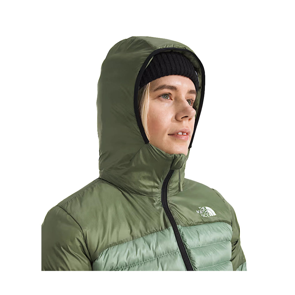 The North Face Women's Terra Peak Hoodie Jacket - Slate Moss/Bark Mist - Lenny's Shoe & Apparel