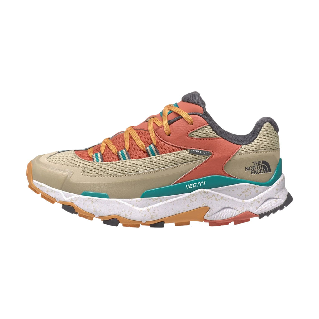 The North Face Women's Vectiv Taraval Futurelight Hiking Shoes - Gravel/Coral Sunrise - Lenny's Shoe & Apparel