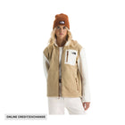 The North Face Women's Yumiori Full Zip - Khaki Stone/White Dune/Utility Brown - Lenny's Shoe & Apparel