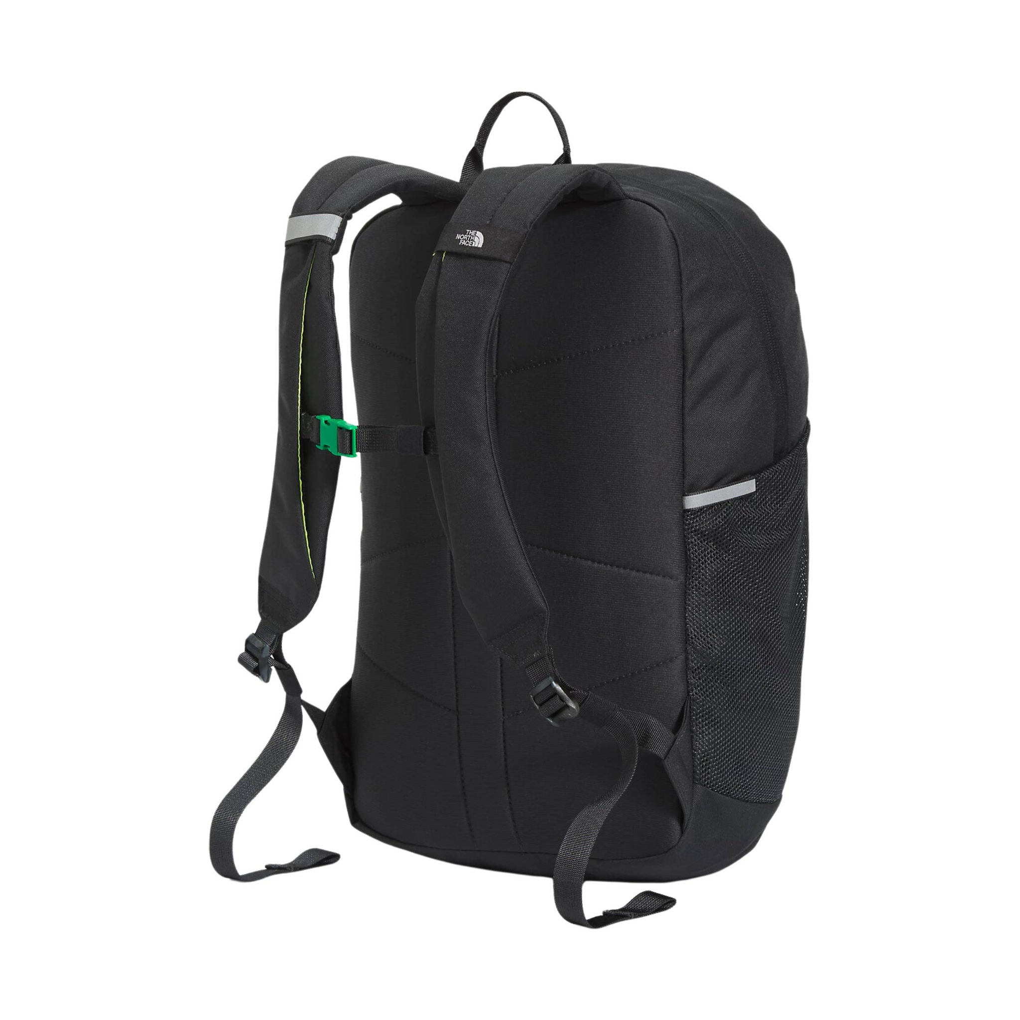 The North Face Youth Court Jester Backpack: Asphalt Grey/LED Yellow