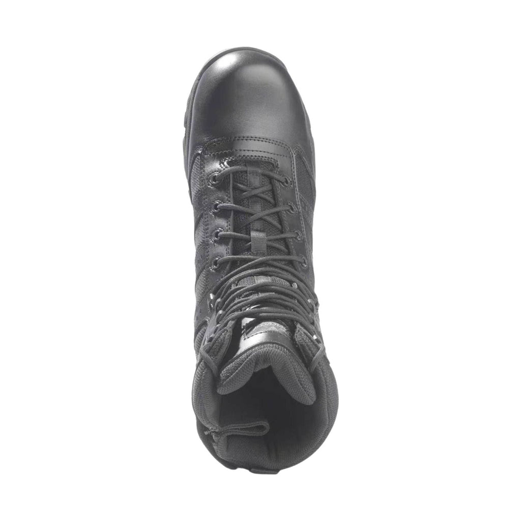 Thorogood Men's 8 Inch Side Zip Waterproof Composite Toe Work Boot - Black - Lenny's Shoe & Apparel