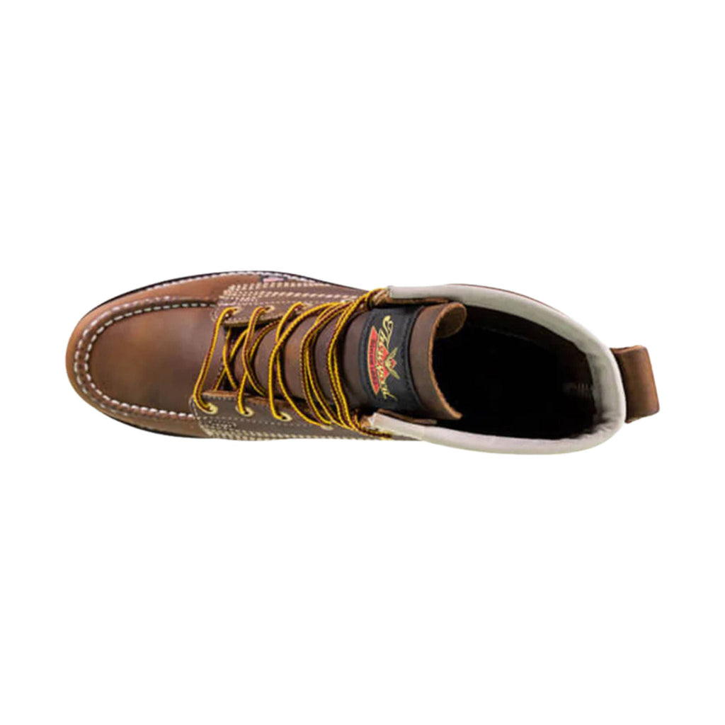 Thorogood Men's American Heritage 6 Inch Moc Toe Work Boot - Crazy Horse - Lenny's Shoe & Apparel