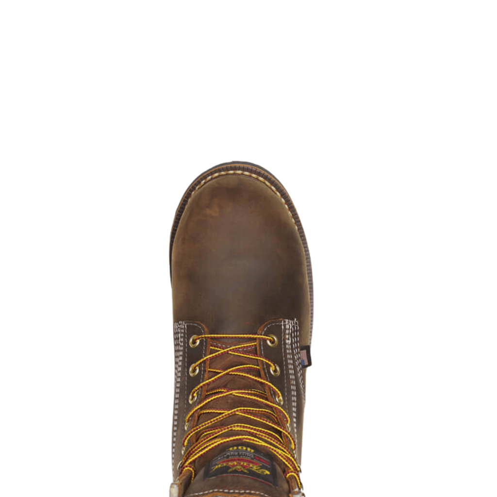 Thorogood Men's American Legacy Waterproof 400G Insulated 8 Inch Nano Composite Toe Work Boot - Crazy Horse - Lenny's Shoe & Apparel