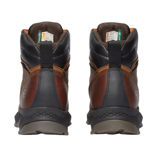 back of the heel work boots