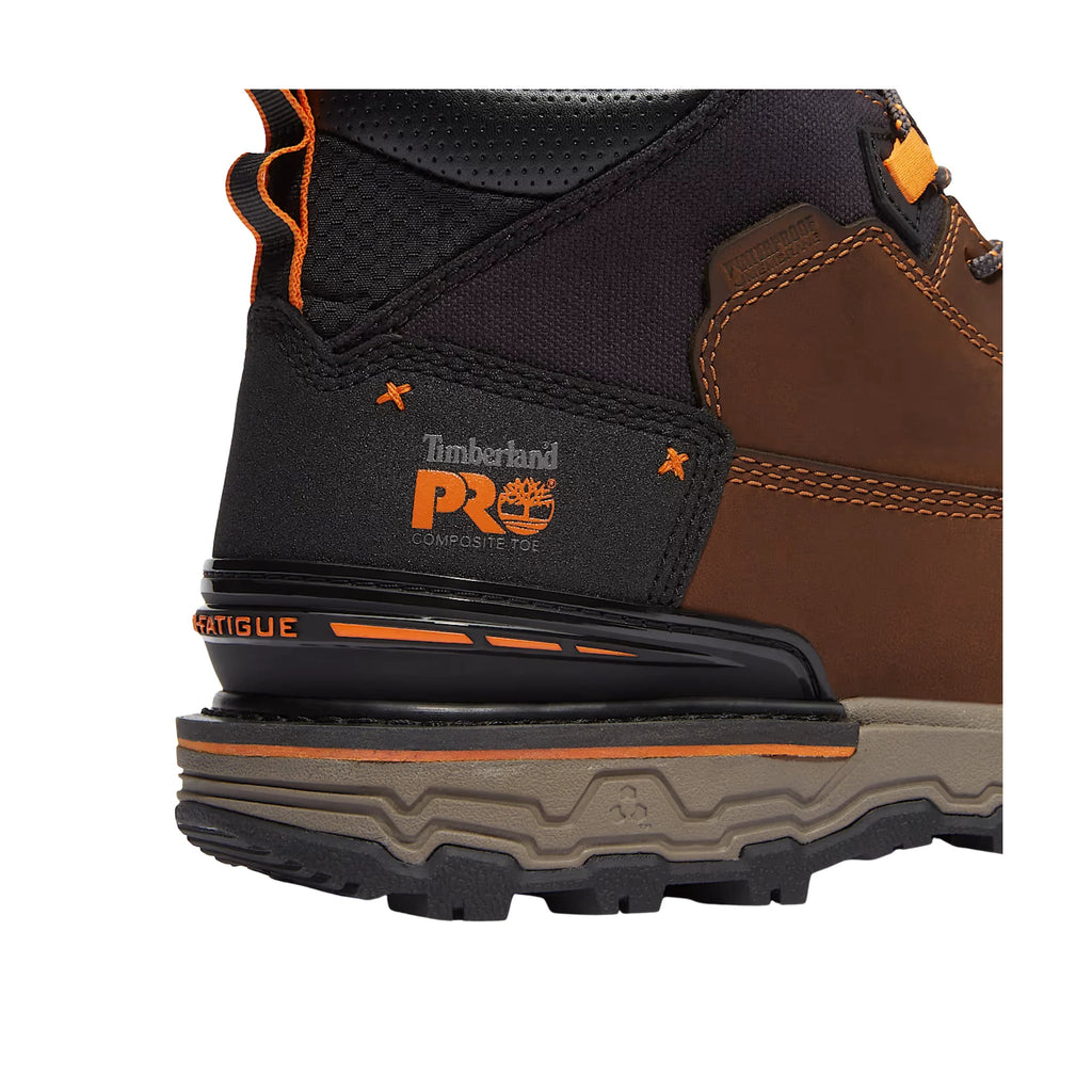 Timberland Pro Men's Boondock Ultralight 6 Inch Composite Toe Waterproof Work Boots - Medium Brown Full - Grain - Lenny's Shoe & Apparel