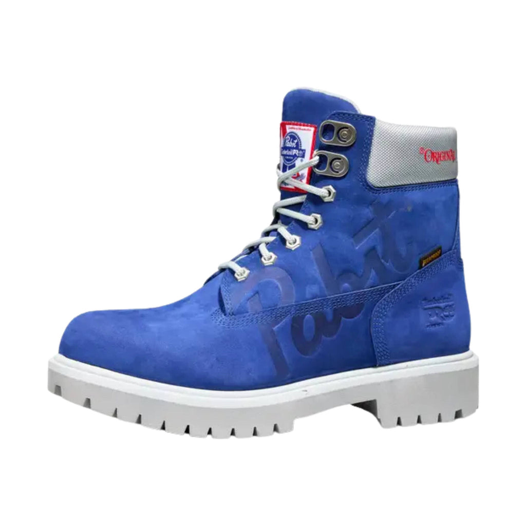 Timberland Pro Men's Pabst Direct Attach Waterproof Soft Toe Work Boots - Blue - Lenny's Shoe & Apparel