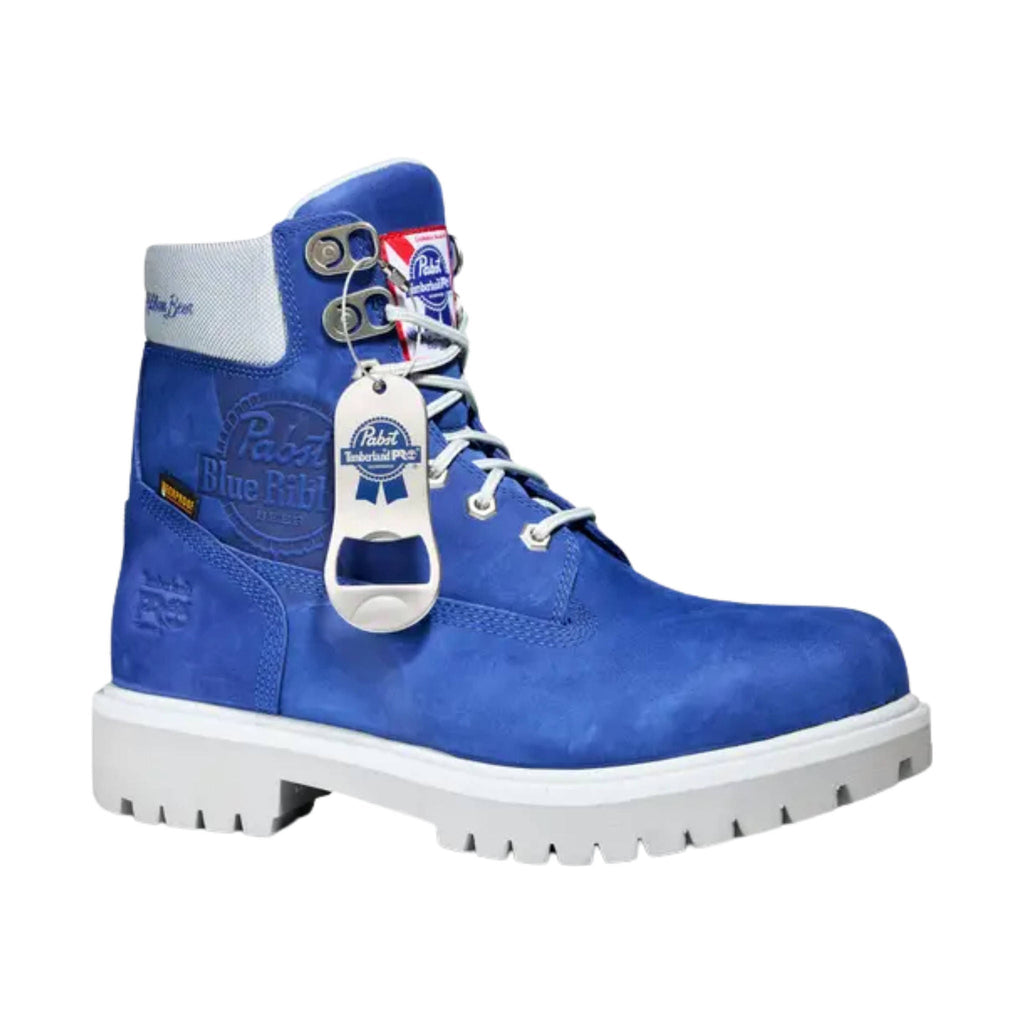 Timberland Pro Men's Pabst Direct Attach Waterproof Soft Toe Work Boots - Blue - Lenny's Shoe & Apparel