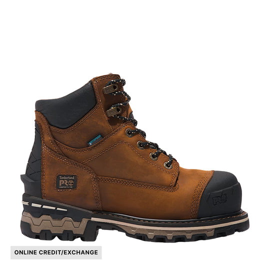 Timberland Pro Women's Boondock 6 Inch Waterproof Composite Toe Work Boots - Brown - ONLINE CREDIT/EXCHANGE - Lenny's Shoe & Apparel