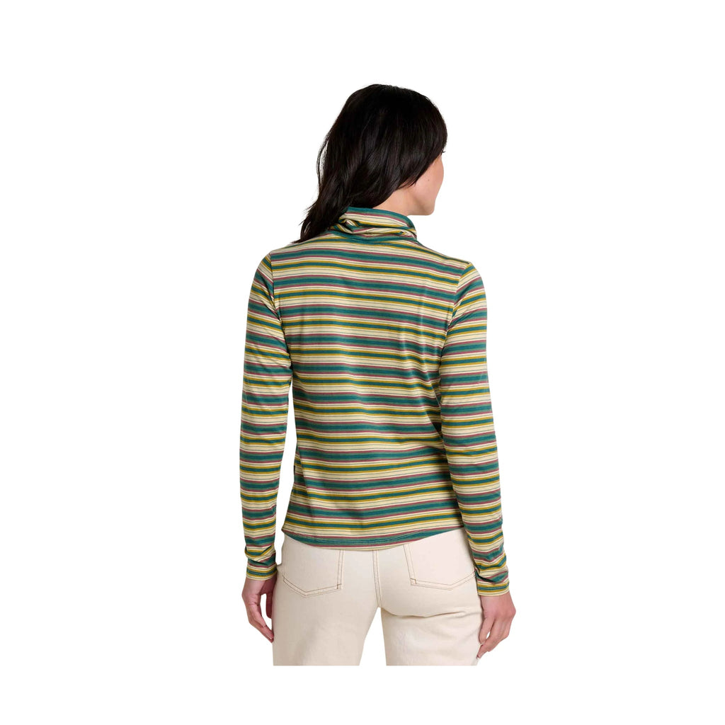 Toad & Co Maisey Long Sleeve T - Neck - Barley Multi - Lenny's Shoe & Apparel
