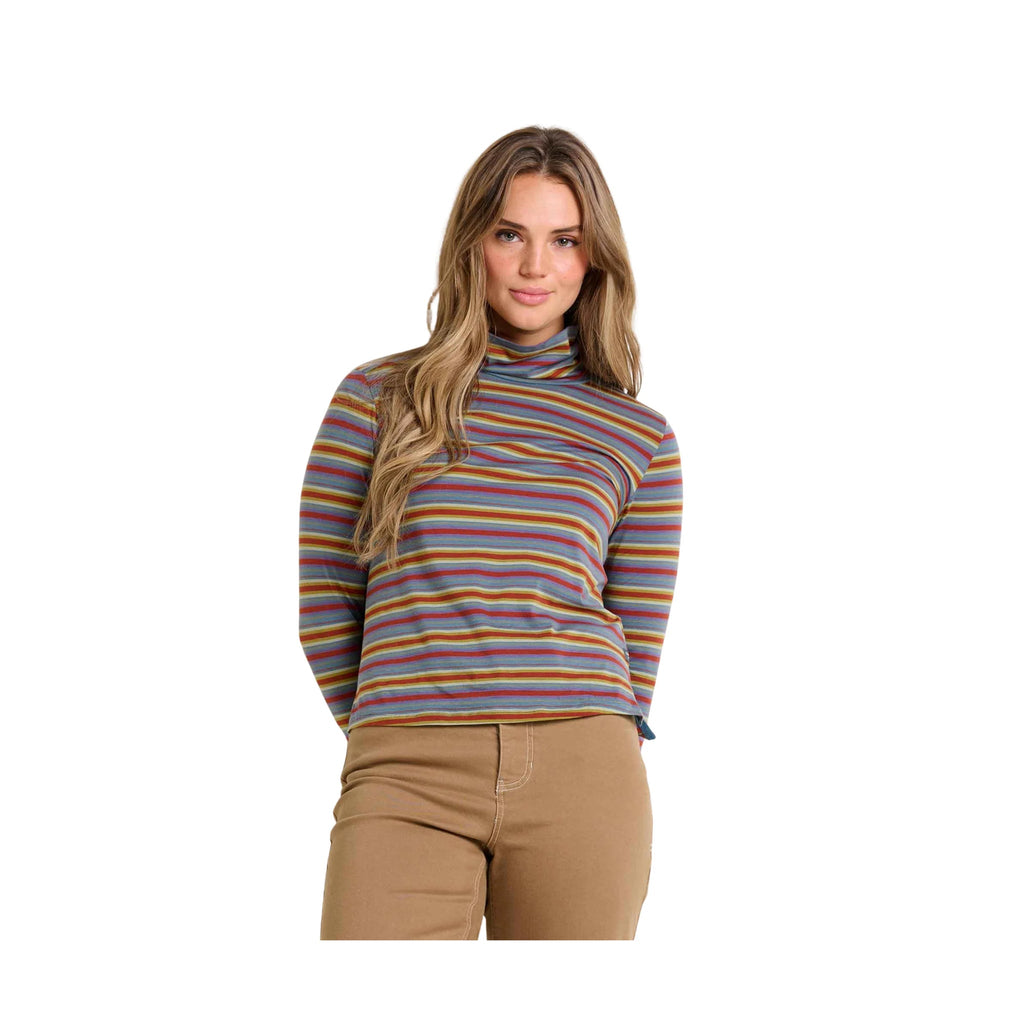 Toad & Co Maisey Long Sleeve T - Neck - Burnt Henna - Lenny's Shoe & Apparel