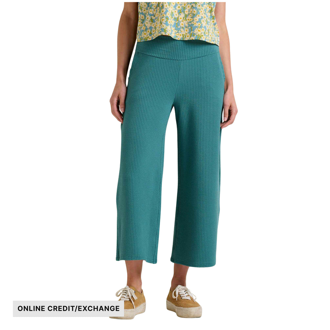 Toad & Co Women's Chaka Pull On Pant - Jasper Texture - ONLINE CREDIT/EXCHANGE - Lenny's Shoe & Apparel