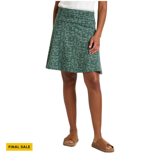 Toad & Co Women's Chaka Skirt - Cilantro Print - FINAL SALE - Lenny's Shoe & Apparel