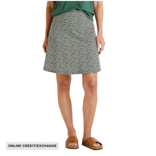 Toad & Co Women's Chaka Skirt - Midnight Print - ONLINE CREDIT/EXCHANGE - Lenny's Shoe & Apparel