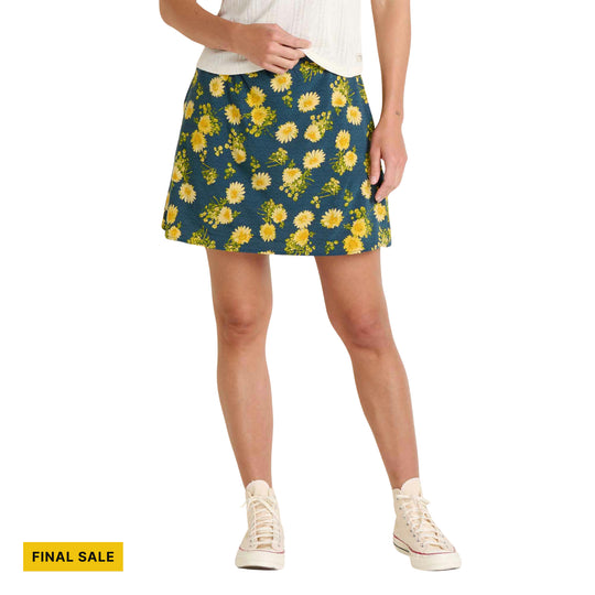 Toad & Co Women's Sunkissed Weekend Skort - Midnight Print - FINAL SALE - Lenny's Shoe & Apparel