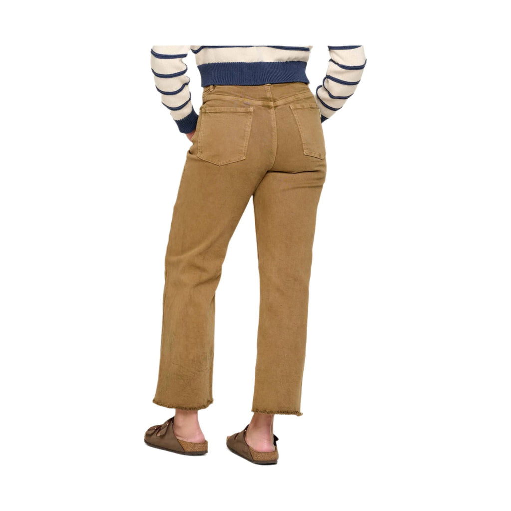 Toad & Co Women's Balsam Seeded Cutoff Pant - Honey Brown - Lenny's Shoe & Apparel