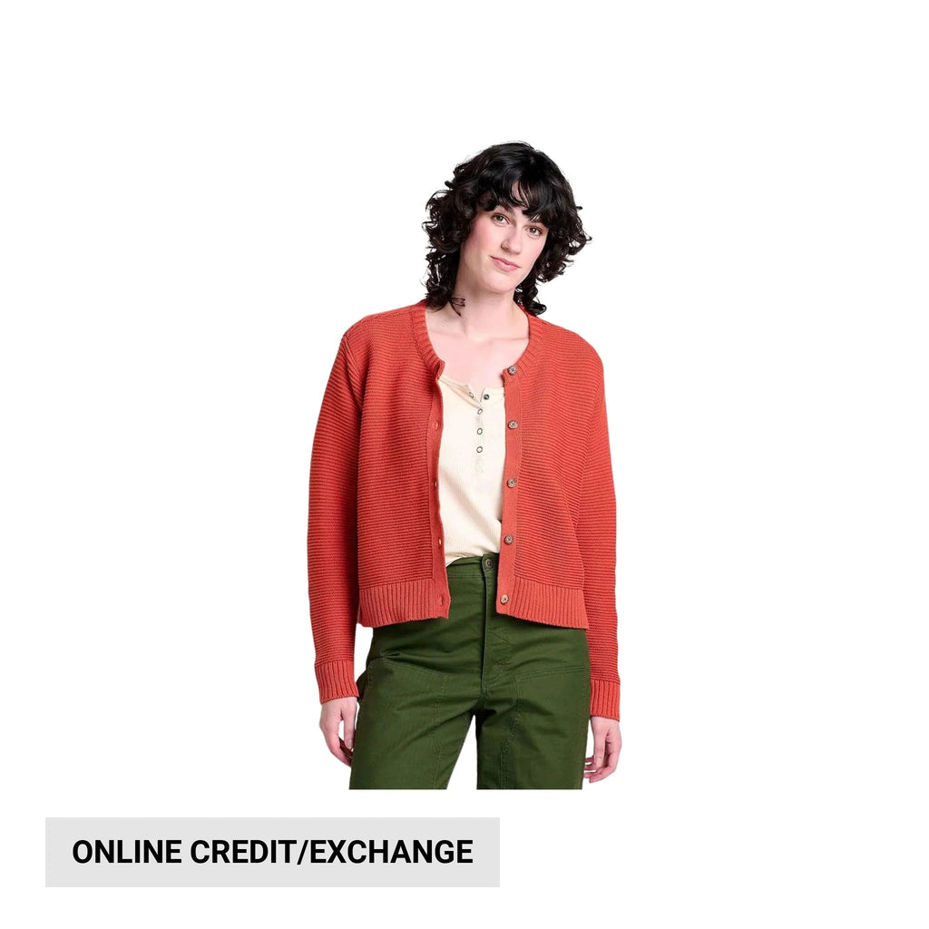 Toad & Co Women's Bianca Crew Cardigan - Harvest - Lenny's Shoe & Apparel