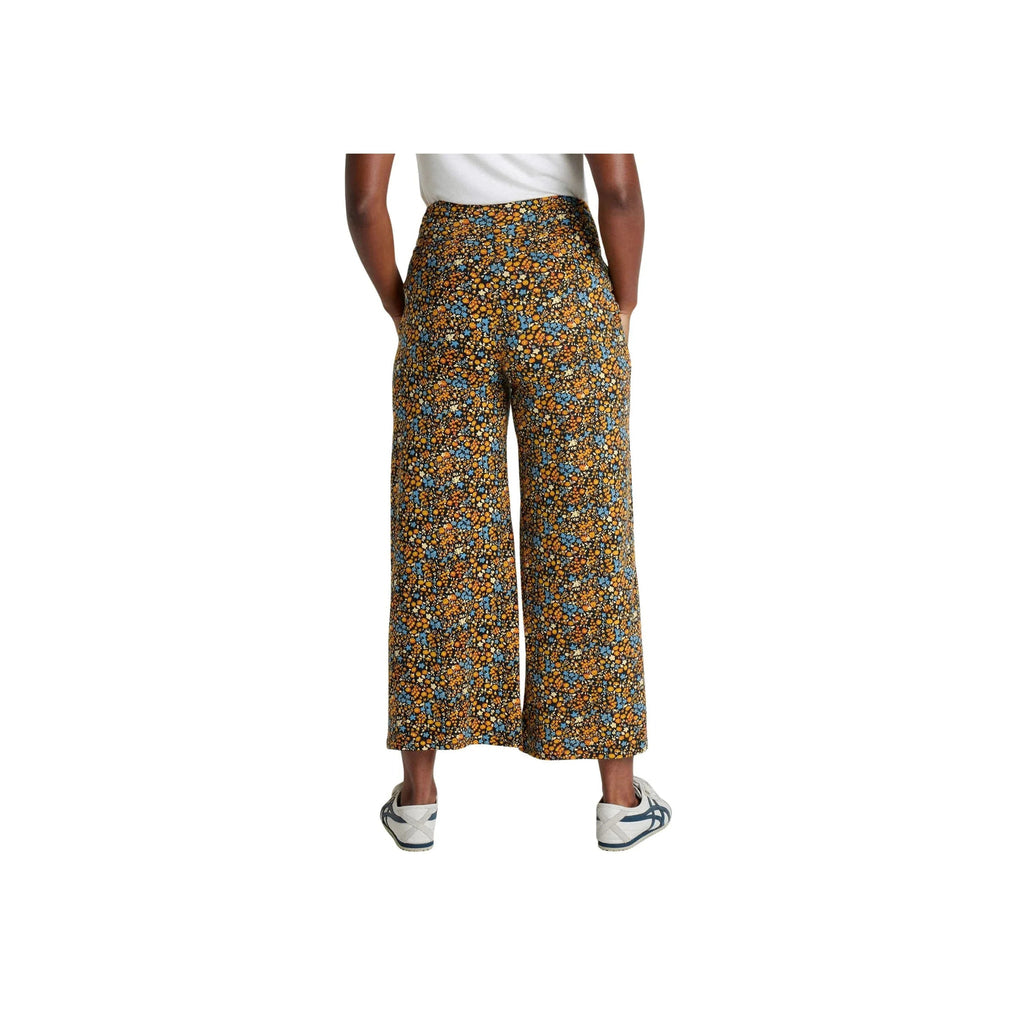 Toad & Co Women's Chaka Pull On Pant - Black Ditsy Print - Lenny's Shoe & Apparel