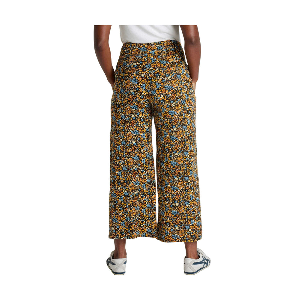 Toad & Co Women's Chaka Pull On Pant - Black Ditsy Print - Lenny's Shoe & Apparel