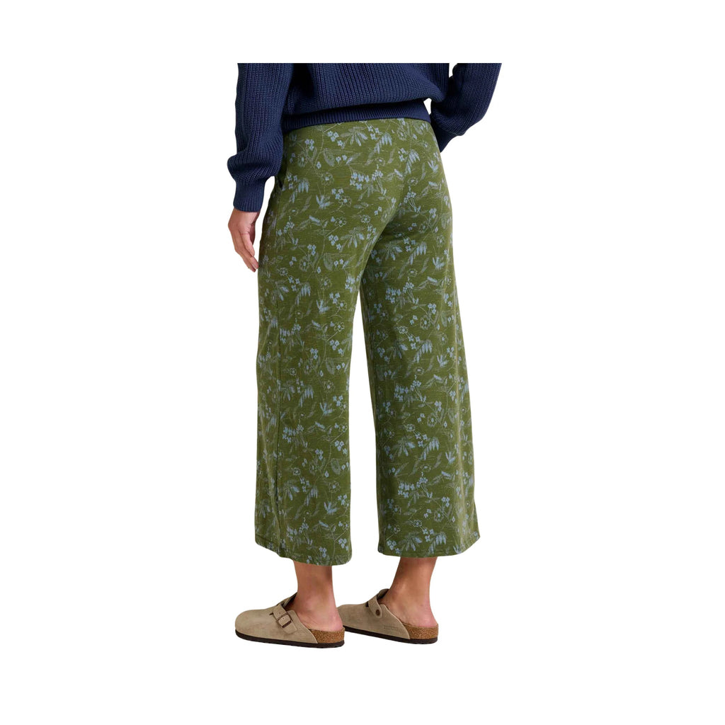 Toad & Co Women's Chaka Pull On Pant - Chive Sketch Print - Lenny's Shoe & Apparel