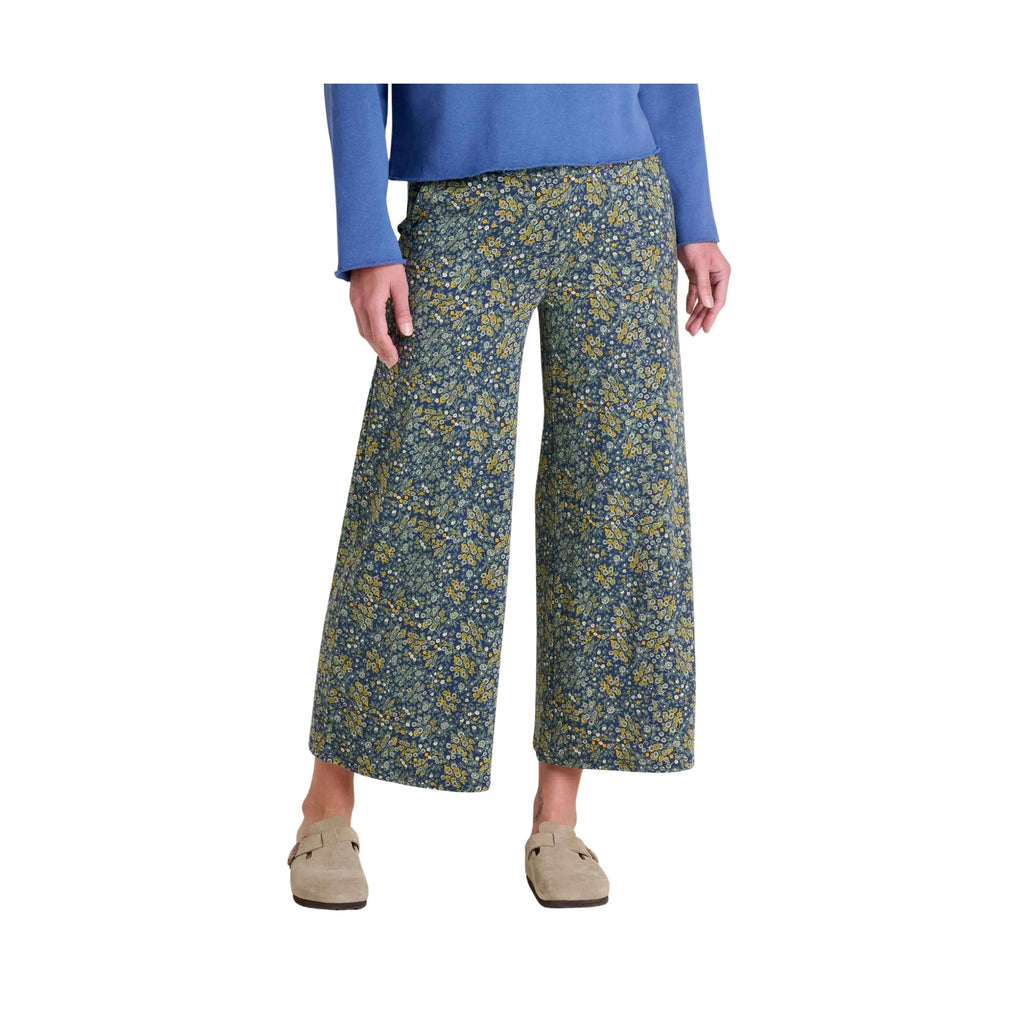 Toad & Co Women's Chaka Pull On Pant - True Navy Retro - Lenny's Shoe & Apparel