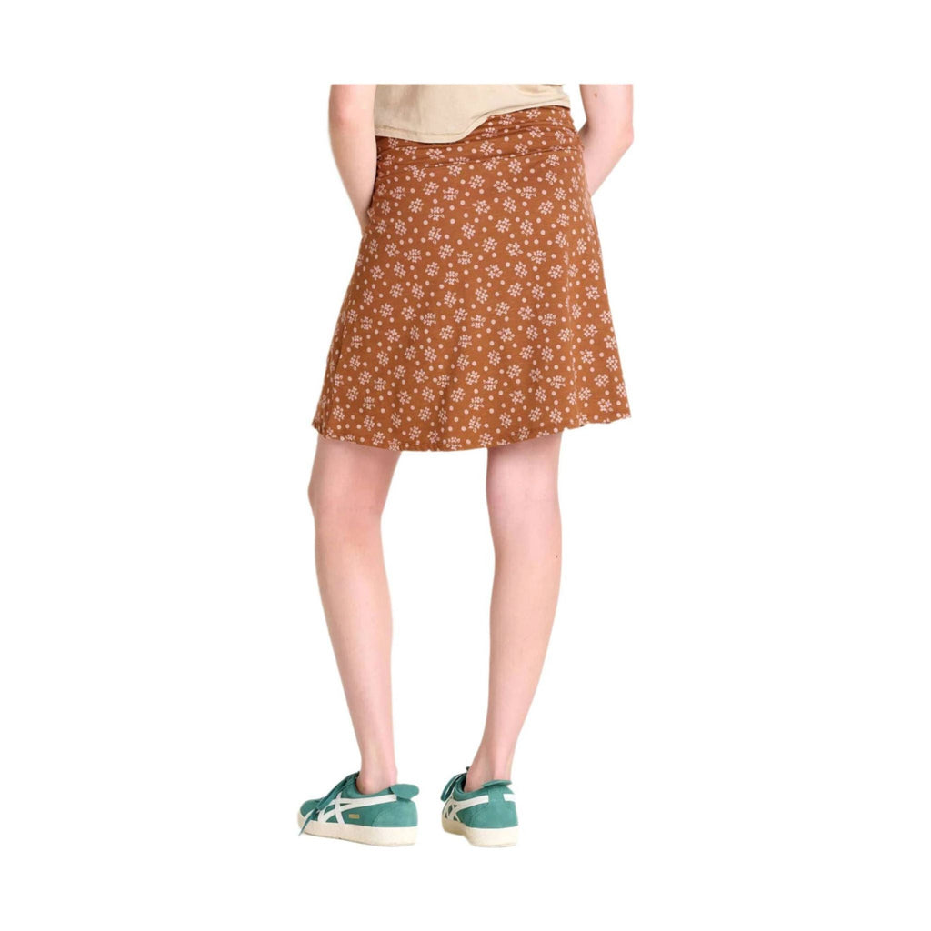 Toad & Co Women's Chaka Skirt - Fawn Polka Dot Print - Lenny's Shoe & Apparel