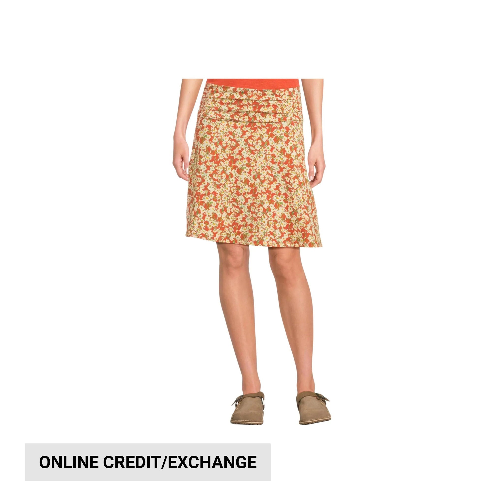 Toad & Co Women's Chaka Skirt - Mango Daisy Field – Lenny's Shoe