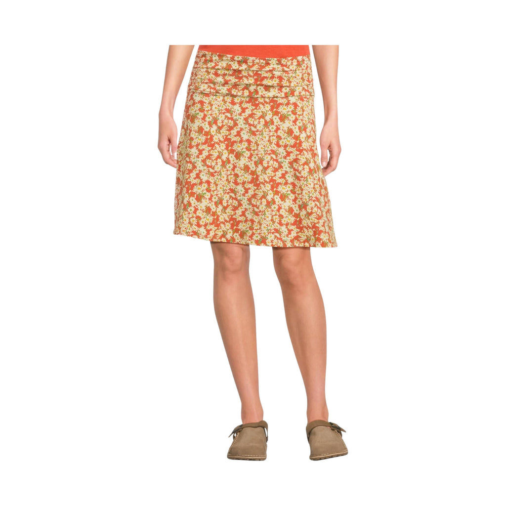 Toad & Co Women's Chaka Skirt - Mango Daisy Field - Lenny's Shoe & Apparel