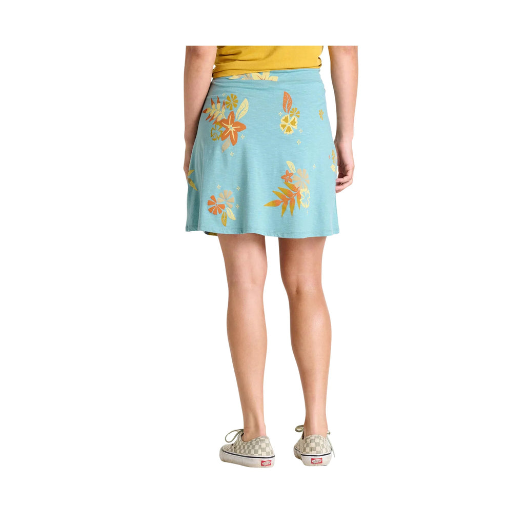Toad & Co Women's Chaka Skirt - Mineral LG Floral Print - Lenny's Shoe & Apparel