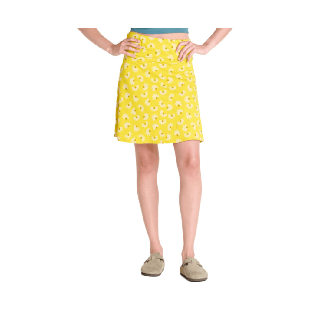 Toad & Co Women's Chaka Skirt - Sulphur Half Daisy - Lenny's Shoe & Apparel