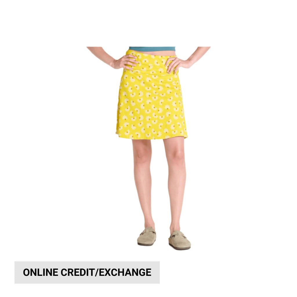 Toad & Co Women's Chaka Skirt - Sulphur Half Daisy - Lenny's Shoe & Apparel