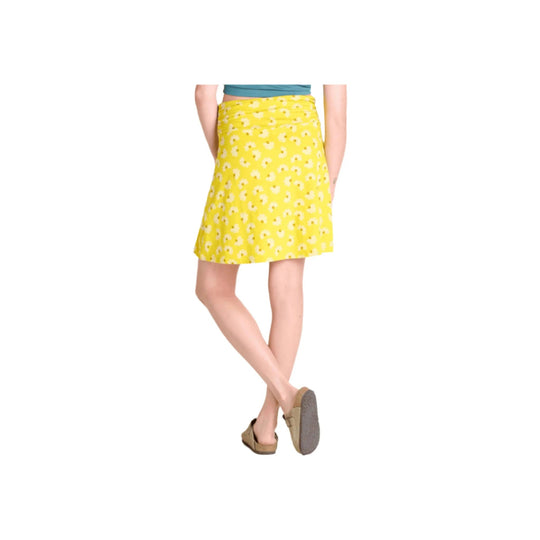 Toad & Co Women's Chaka Skirt - Sulphur Half Daisy - Lenny's Shoe & Apparel
