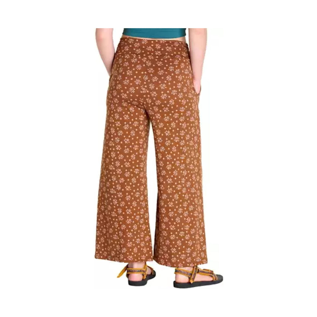 Toad & Co Women's Chaka Wide Leg Pant - Fawn Poka Dot Print - Lenny's Shoe & Apparel