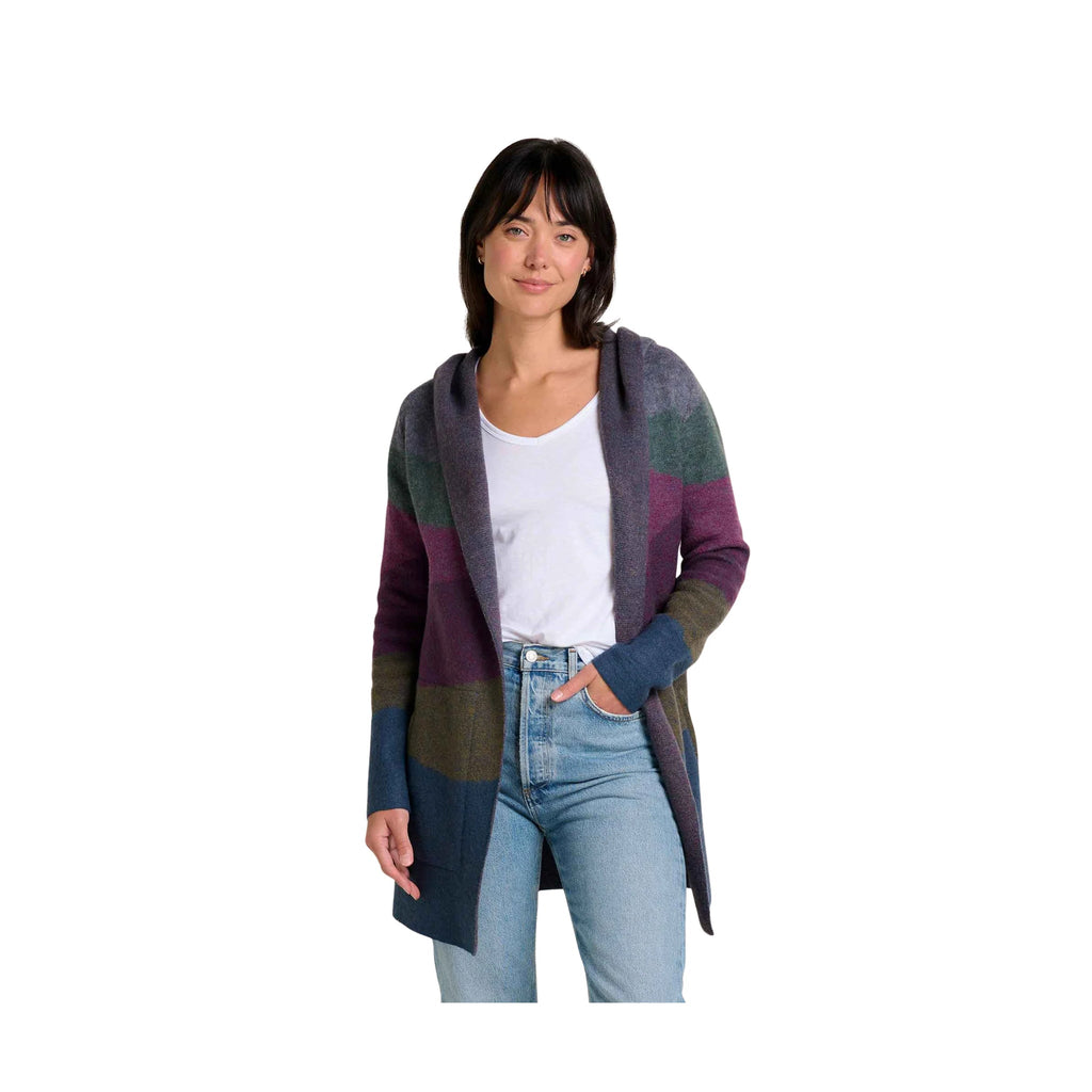 Toad & Co Women's Merino Heartfelt Hoodie - Midnight Landscape - Lenny's Shoe & Apparel