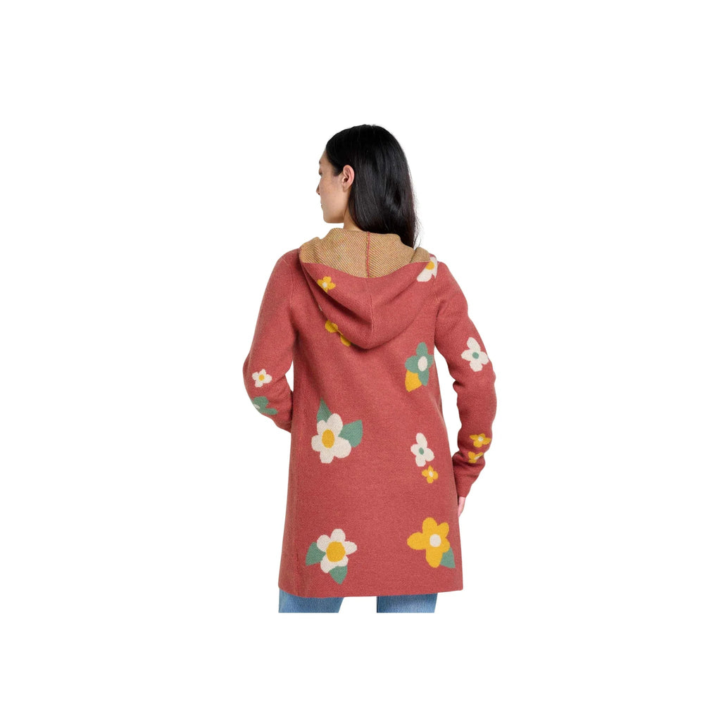 Toad & Co Women's Merino Heartfelt Hoodie - Sundown Flowers - Lenny's Shoe & Apparel