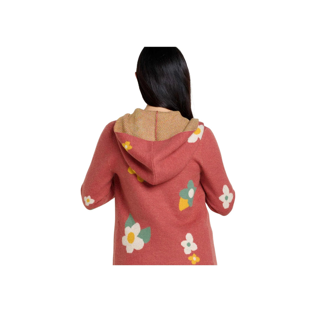 Toad & Co Women's Merino Heartfelt Hoodie - Sundown Flowers - Lenny's Shoe & Apparel