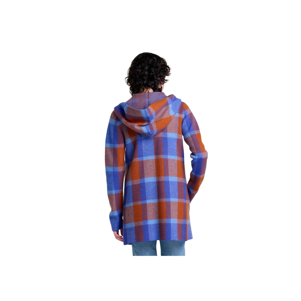 Toad & Co Women's Merino Heartfelt Hoodie - Umber Plaid - Lenny's Shoe & Apparel