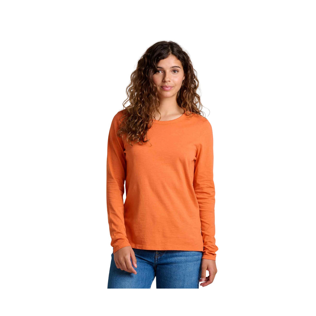 Toad & Co Women's Primo Long Sleeve Crew - Gourd - Lenny's Shoe & Apparel