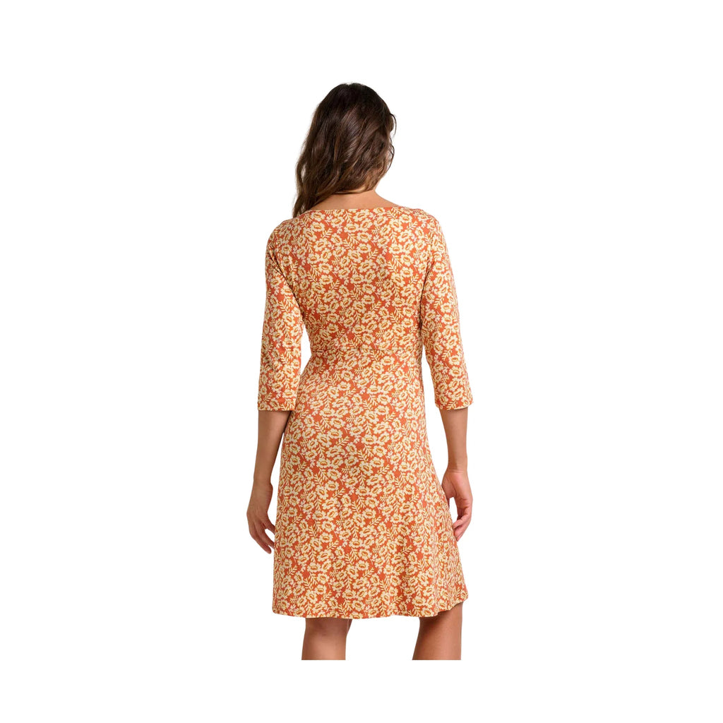 Toad & Co Women's Rosalinda Dress - Gourd Ikat Print - Lenny's Shoe & Apparel